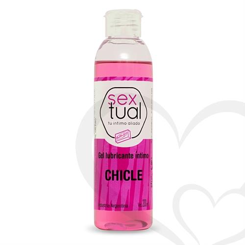 Gel estimulante con sabor a chicle 200ml